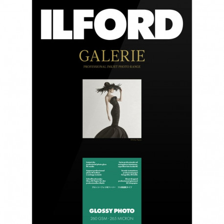 Ilford fotopaber Galerie läikiv 260g A2 25lehte