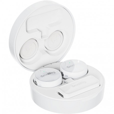 SmallRig juhtmevaba mikrofon 4706 S 60 USB-C versioon, valge