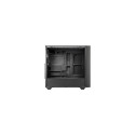 Chieftec Midi Tower GS-03B-BLK-OP, Schwarz Black