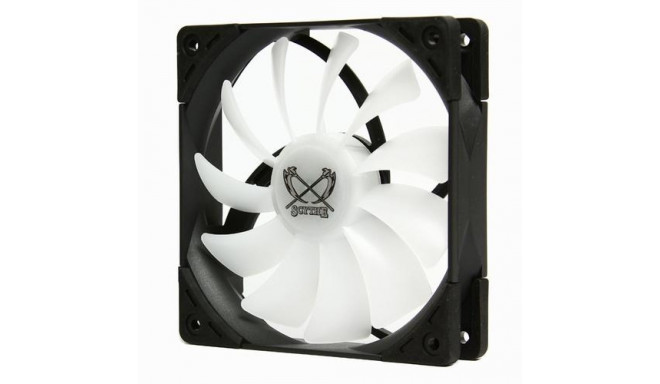 Scythe SU1225FD12MR-RHP computer cooling system Universal Fan 12 cm Black, White 1 pc(s)