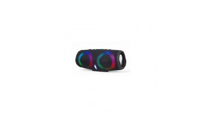 Gembird SPK-BT-LED-02 portable/party speaker Mono portable speaker Black 10 W
