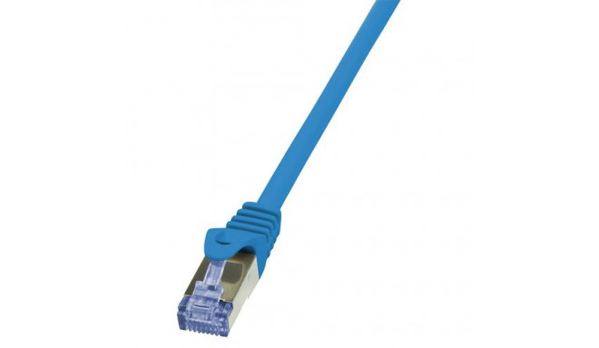 LogiLink 0.25m Cat.6A 10G S/FTP networking cable Blue Cat6a S/FTP (S-STP)