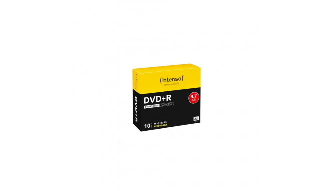 Intenso DVD+R 4.7GB, Printable, 16x 10 pc(s)