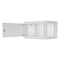 Lanberg WF01-6406-00S rack cabinet 6U Wall mounted rack Grey