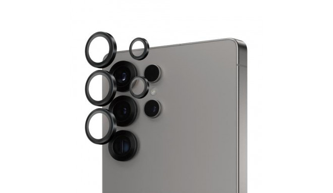 PanzerGlass ® Hoops® Black Camera Lens Protector Samsung Galaxy S25 Ultra