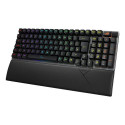 ASUS ROG Strix Scope II 96 RX Wireless keyboard Gaming USB + RF Wireless + Bluetooth Black