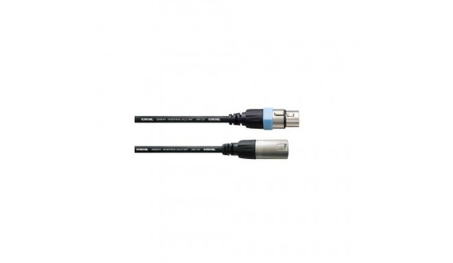 Cordial INTRO CCM 10 FM audio cable 10 m XLR (3-pin) Black