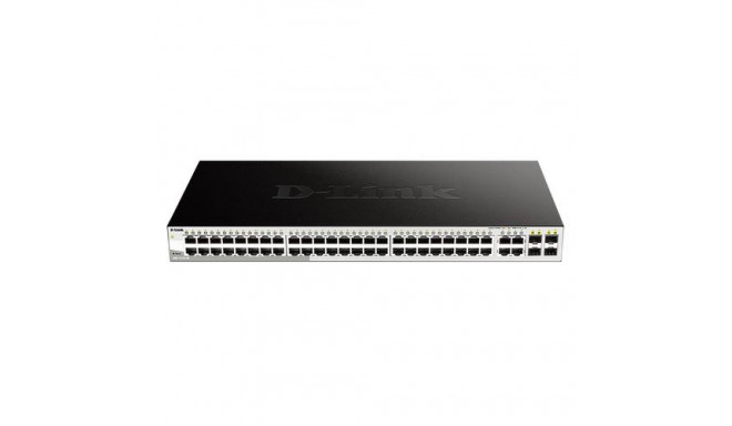 D-Link 48-Port Gigabit Smart Managed Switch with 4 Combo 1000BASE-T/SFP ports