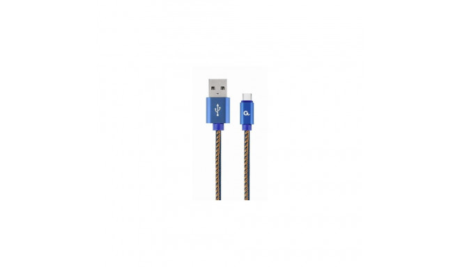 Cablexpert CC-USB2J-AMCM-1M-BL USB cable USB 2.0 USB A USB C Blue