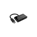 Gembird UHB-CR3-02 card reader USB 3.2 Gen 1 (3.1 Gen 1) Type-C Black