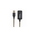 Gembird USB A/USB A M/F 10m USB cable USB 2.0 Black