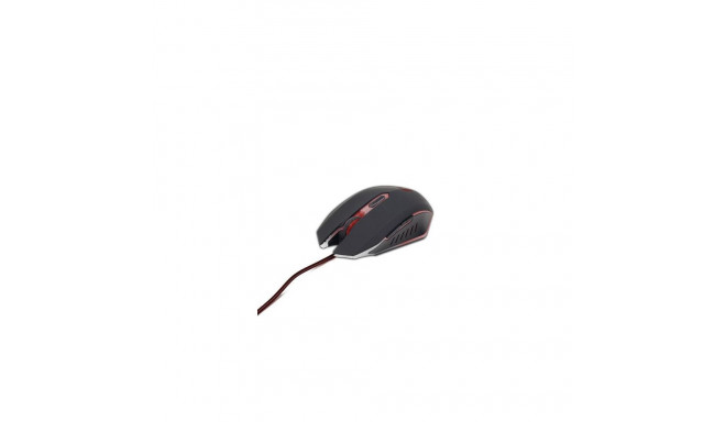 Gembird MUSG-001-R mouse Gaming Ambidextrous USB Type-A 2400 DPI