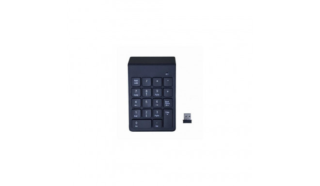 Gembird KPD-W-02 numeric keypad Laptop/PC Bluetooth Black