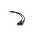 Gembird Toslink, 2m audio cable Black