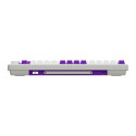 LORGAR KBP7075W, Wireless 75% Mechanical Gaming Keyboard Pro, White, EN layout