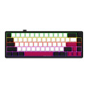 LORGAR KBP70MW, Wireless 65% Mechanical Gaming Keyboard Pro, Black/red, EN layout