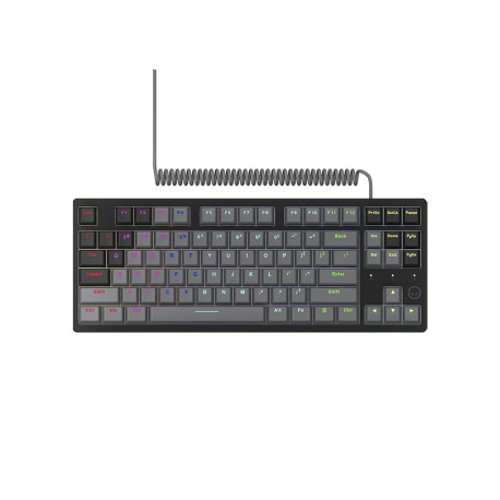 LORGAR Azar 514TKL, Wired RGB mechanical gaming keyboard, black, EN layout