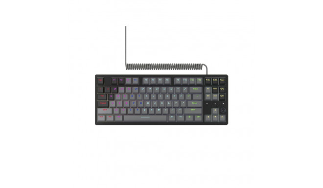 LORGAR Azar 514TKL, Wired RGB mechanical gaming keyboard, black, EN layout