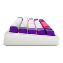 LORGAR KBP70MW, Wireless 65% Mechanical Gaming Keyboard Pro, White, EN layout