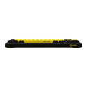 LORGAR KBP70MW, Wireless 65% Mechanical Gaming Keyboard Pro, Black/yellow, EN layout