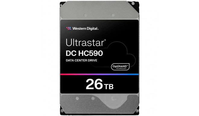 HDD Server WD/HGST ULTRASTAR DC HC590 (3.5’’, 26TB, 512MB, 7200RPM, SATA 6Gb/s, 512E SE NP3) SKU: 0F