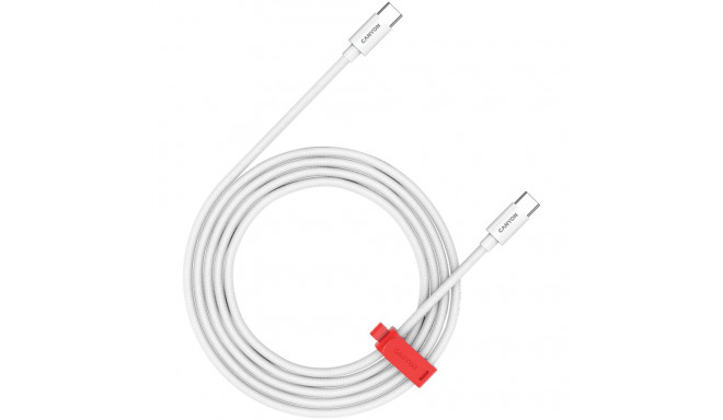 CANYON cable CC100AB C-C 100W Braided 1.2m White