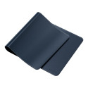 SATECHI Vegan-Leather Premium Desk Mat (Blue)