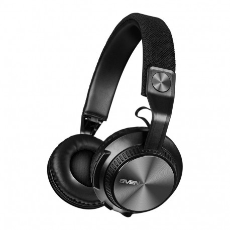 Wireless stereo headphones with microphone SVEN AP-B630MV, black; AP-B630MV