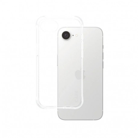 Kaitseümbris Samba, Apple iPhone 17e / iPhone 16e, läbipaistev, tugevdatud nurkadega, CARE by Panzer