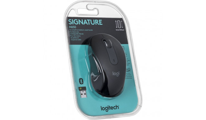 Logitech Signature M650 -langaton hiiri, musta
