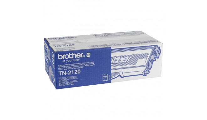 Brother TN2120 lasertoonerikassett, must