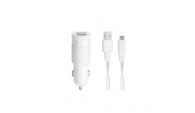 MOBILE CHARGER CAR/WHITE VA4222 WD1 RIVACASE