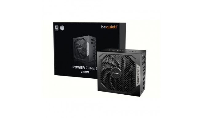 Power Supply|BE QUIET|POWER ZONE 2|750 Watts|Peak Power 820 Watts|Efficiency 80 PLUS PLATINIUM|MTBF 