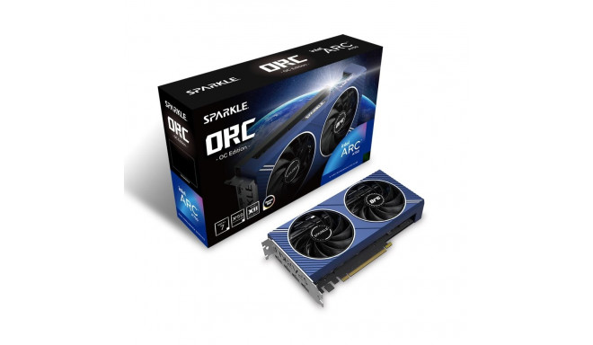 Graphics Card|SPARKLE|Intel Arc A750|8 GB|GDDR6|256 bit|PCIE 4.0 16x|Dual Slot Fansink|1xMini-DVI|3x