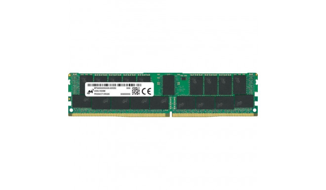 Server Memory Module|MICRON|DDR4|32GB|RDIMM/ECC|3200 MHz|CL 22|1.2 V|MTA18ASF4G72PDZ-3G2T