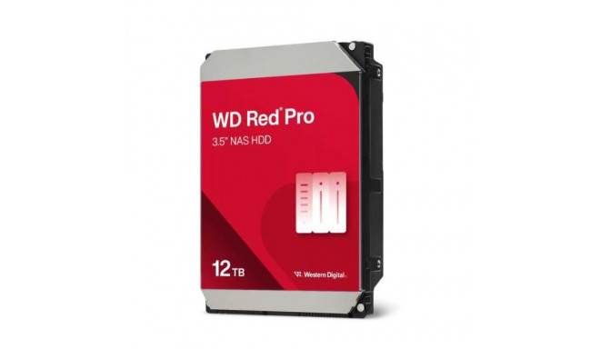 HDD|WESTERN DIGITAL|Red Pro|12TB|SATA|512 MB|7200 rpm|3,5"|WD122KFBX
