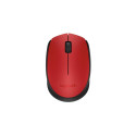 MOUSE USB OPTICAL WRL M171/RED 910-004641 LOGITECH