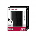 Transcend väline kõvaketas StoreJet 2TB USB 3.0 TS2TSJ25A3K, must