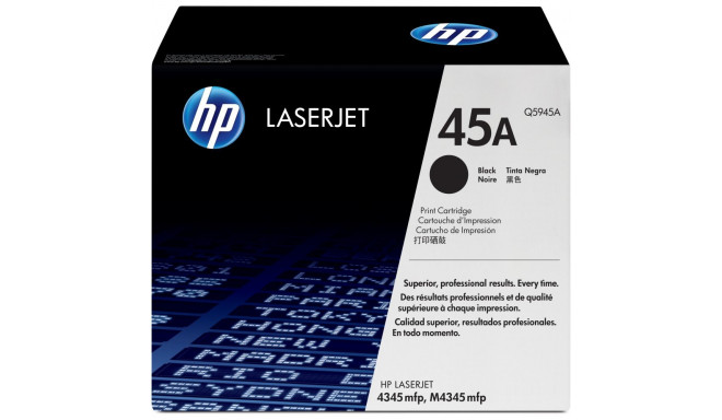 "HP 45A original LaserJet Toner cartridge Q5945A black standard capacity 18.000 pages 1-pack"