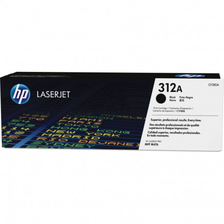"HP 312A original Toner cartridge CF380A black standard capacity 2.400 pages 1-pack"
