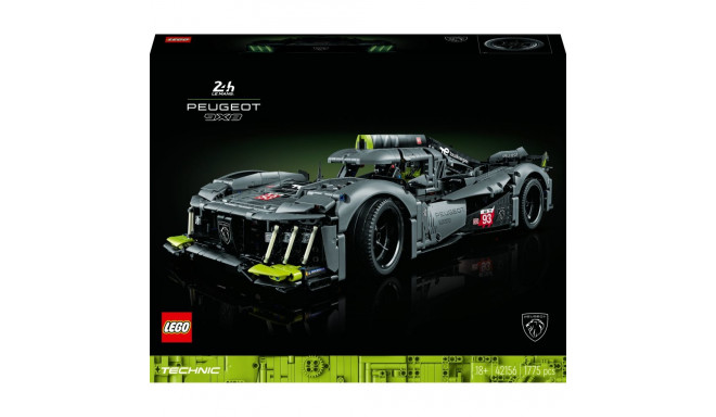 "LEGO Technic - Peugeot 9x8 24H LE Mans Hybrid Hypercar"