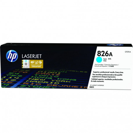 "HP 826A original Toner cartridge CF311A cyan standard capacity 31.500 pages 1-pack"
