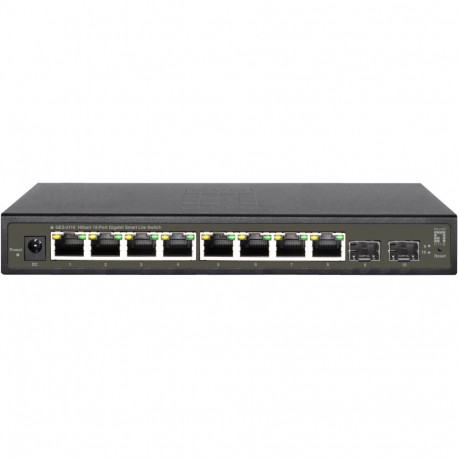 "Switch 8x GE GES-2110 2xGSFP Hilbert"