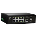 "Switch 8x GE IGP-1061 2xGSFP 240W 8xPoE+"