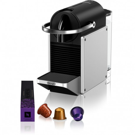 "DeLonghi Kaffeemaschine Nespresso Pixie EN127.BL *silber/schwarz*"