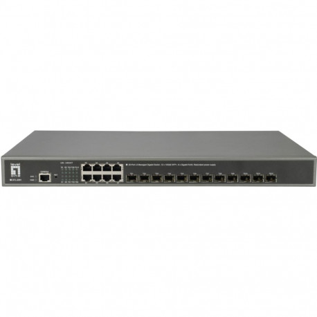 "Switch 8x GE GTL-2091 12x10GSFP+19"""
