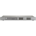 "Switch 16x FE FEP-1612W150 19"" 150W 16xPoE+"