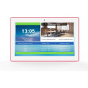 "ALLNET Meetingraum RGB LED Tablet 15 Zoll RK3399 weiß Android 10 und NFC/RFID"