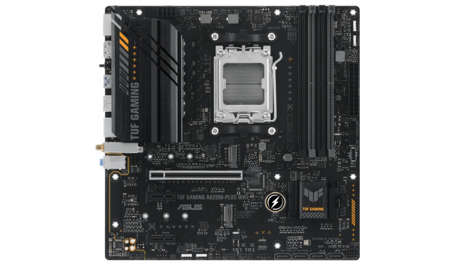 "MB ASUS TUF GAMING A620M-PLUS WIFI (AMD.AM5.DDR5.mATX)"