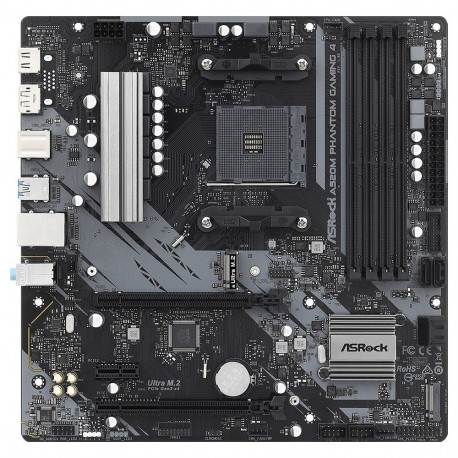 ASRock emaplaat A520M Phantom Gaming 4 AM4 mATX HDMI/DP DDR4 jaemüügipakendis